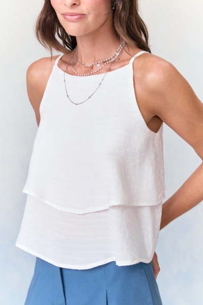 Regata Dupla Maya Viscose Off White