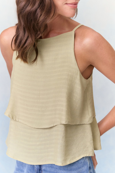 Regata Dupla Maya Viscose Verde