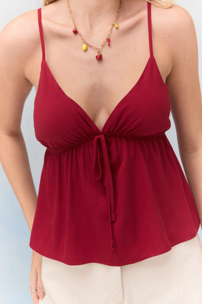 Blusa Regata Jessy Vermelho