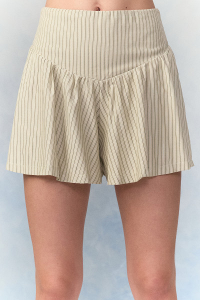 Shorts Curto Madu Stripe Verde