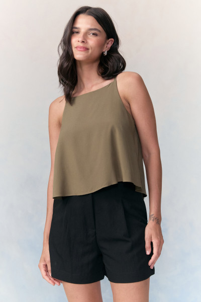 Regata Fluida Viscose Vivi Verde