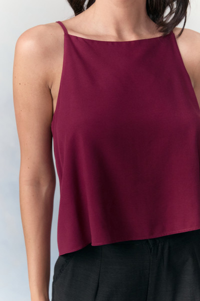 Regata Fluida Viscose Vivi Roxo