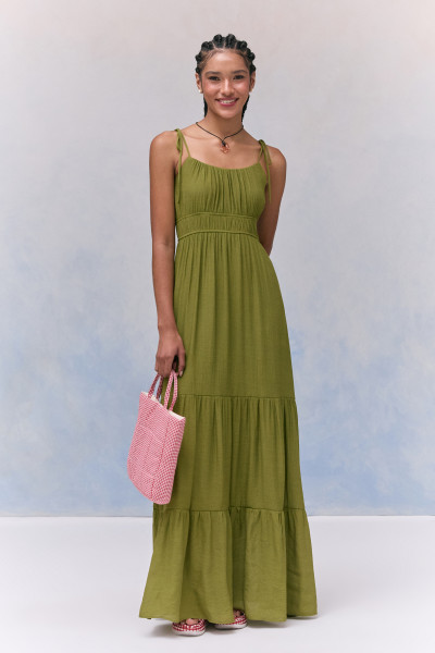 Vestido Midi Eva Verde