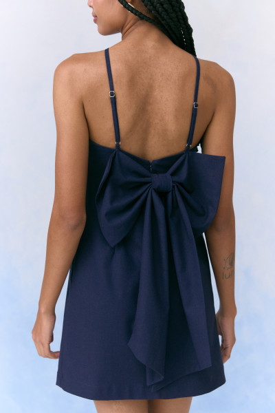 Vestido Curto Laço Iza Marinho