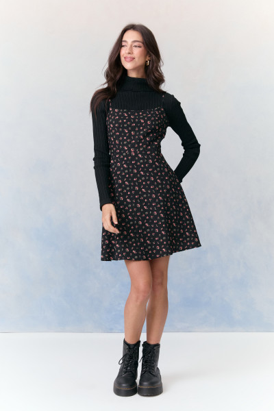 Vestido Curto Brigitte Preto