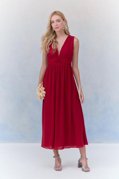 Vestido Midi Petit Joanne Vinho