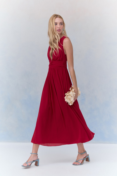 Vestido Midi Petit Joanne Vinho