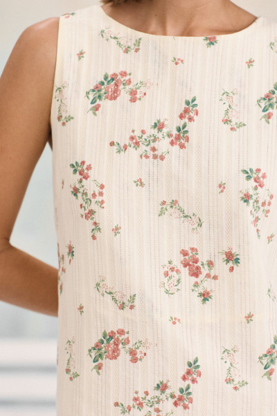 Vestido Curto Floral