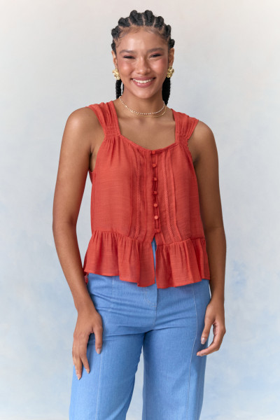 Blusa Jolie Laranja