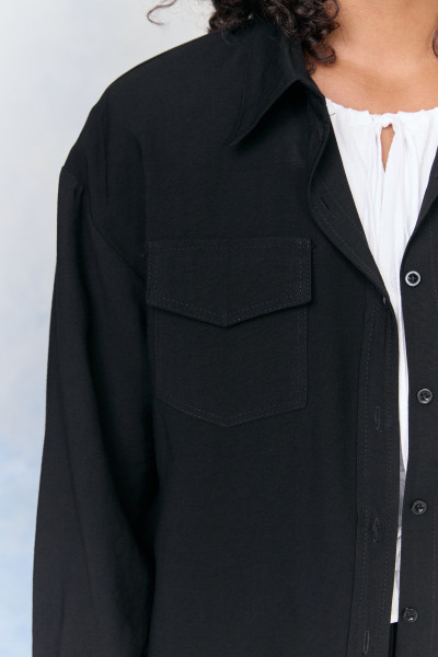 Camisa Oversized Jessi Preto