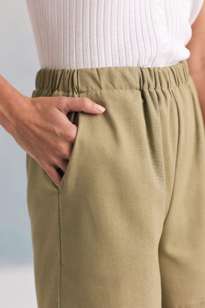 Shorts Cós Elástico Neila Verde