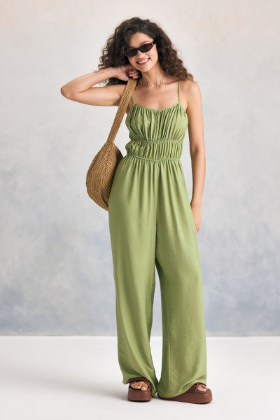 Macacão Wide Wendy Verde