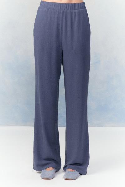 Calça Reta Meli Azul