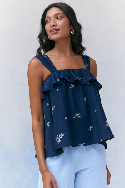 Blusa Babado Elkie Marinho