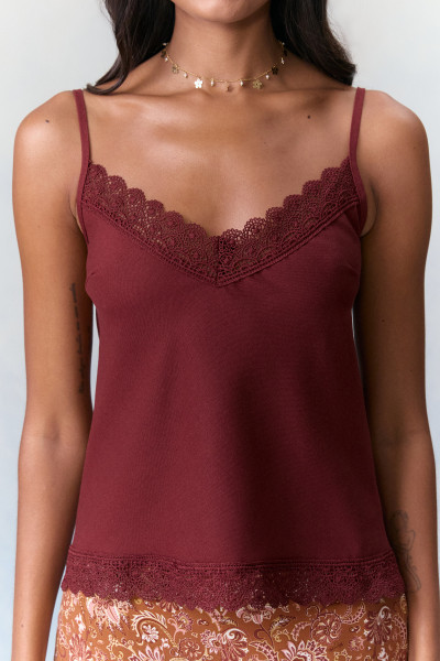 Blusa Regata Neli Terracota