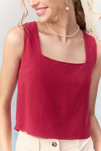 Blusa Mely Vermelho