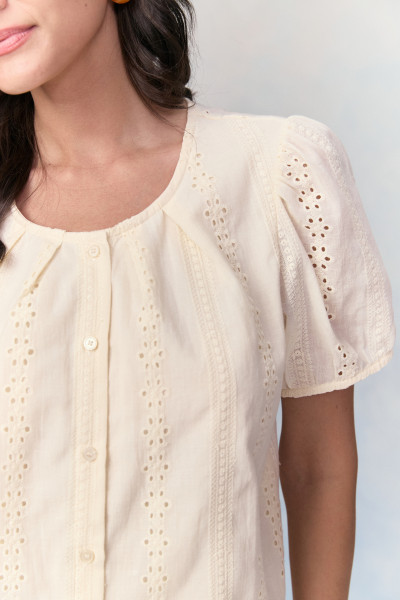 Blusa Laise Gabriela Pérola 