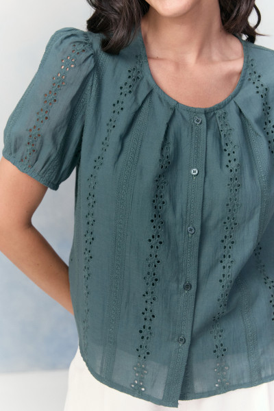 Blusa Laise Gabriela Verde