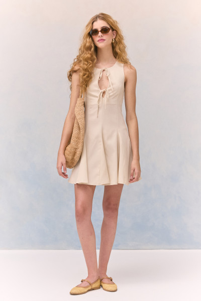 Vestido Curto Nolie Pérola