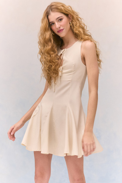 Vestido Curto Nolie Pérola