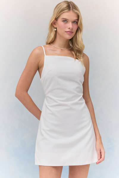 Vestido Curto Amane Off White