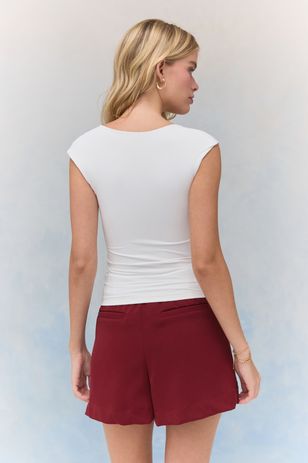 Top Ivy Poliamida Off White