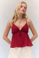 Blusa Regata Jessy Vermelho