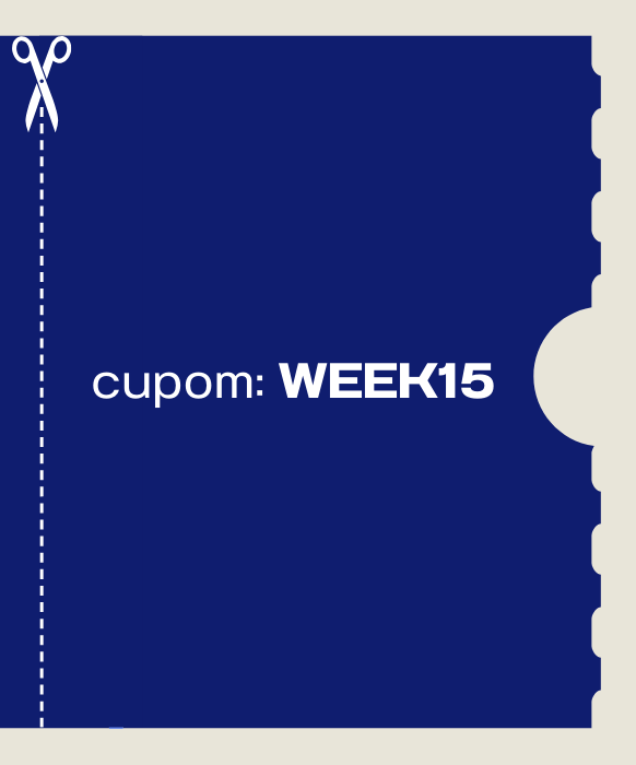 Imagem de Cupom 15% OFF